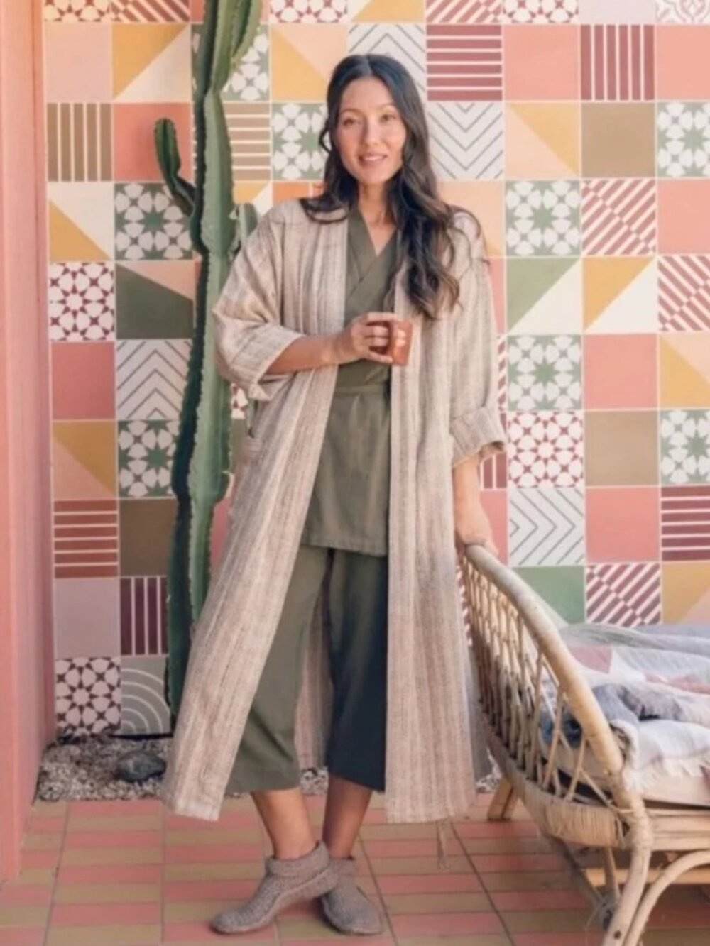 Odd Bird Co. Handwoven Robe